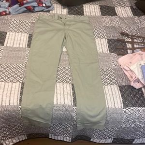 Olive mens jcrew pants sz 31/32